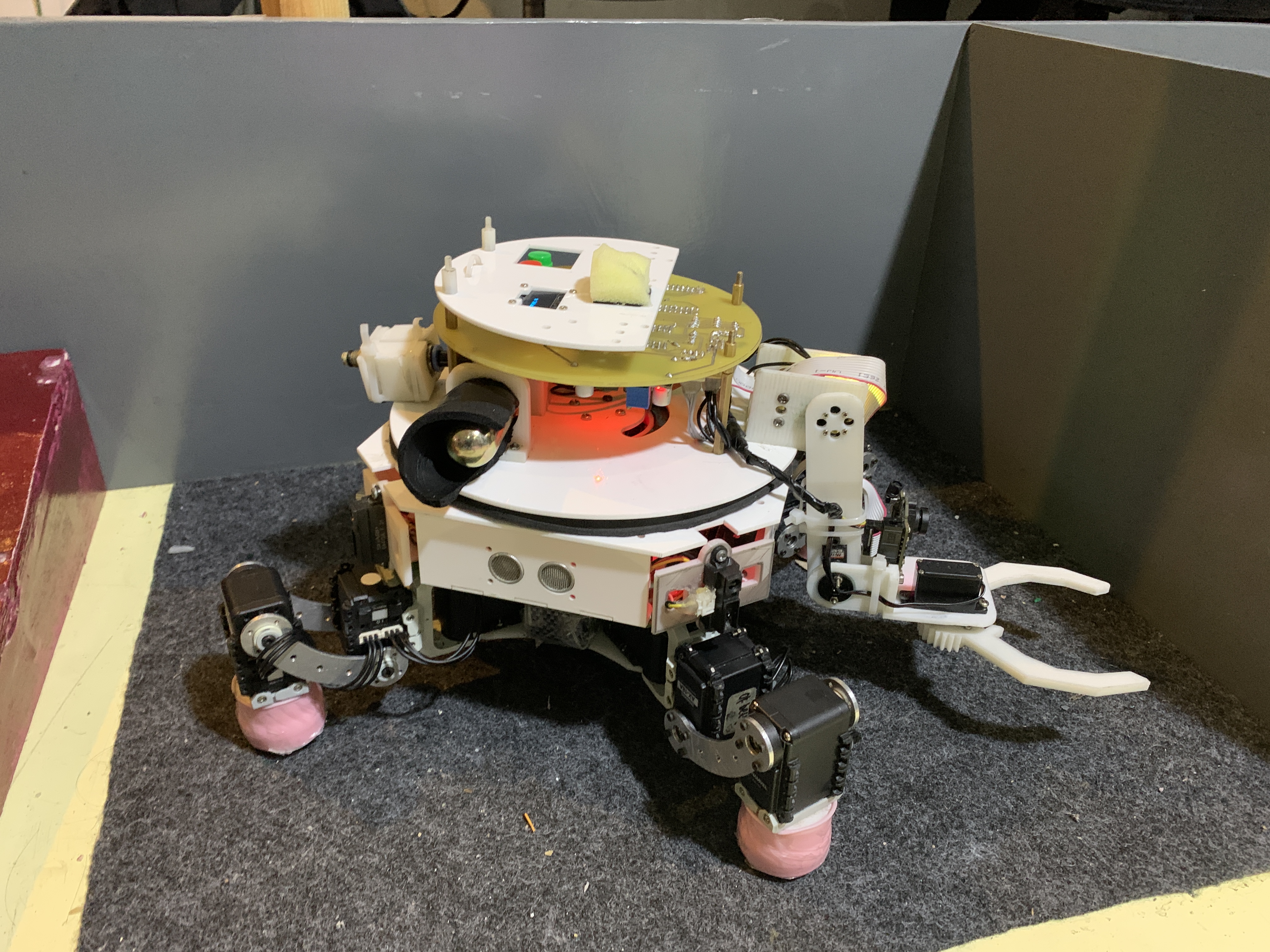Four Legged Autonomous Robot